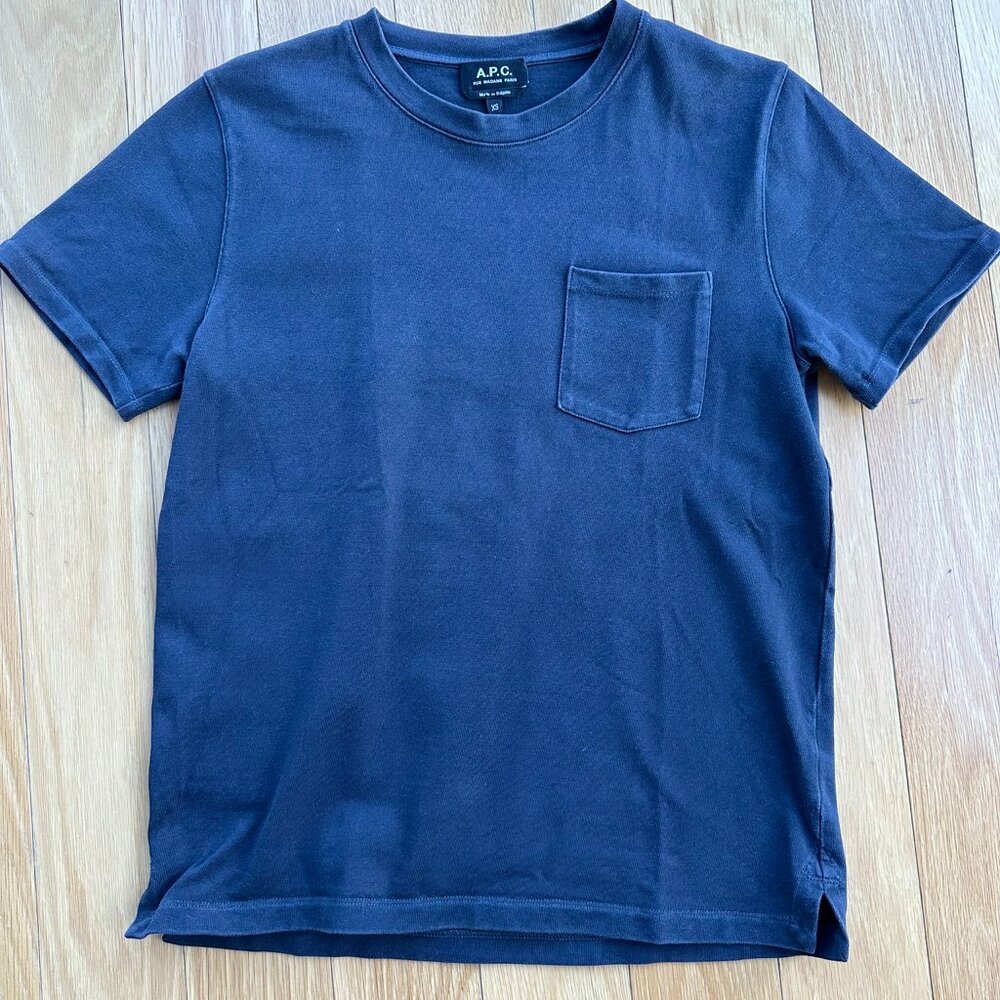 APC Navy T-shirt